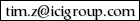 email address tim(dot)z(at)icigroup(dot)com